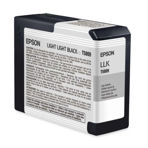 EPSON - ACCESSORIES T580900 LIGHT LIGHT BLACK ULTRACHROME