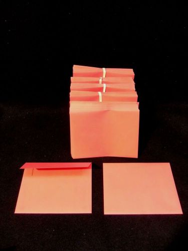 125 Envelopes - A2 (5 3/4 x 4 3/8 inches) - Red