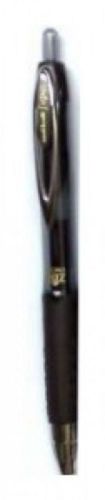 12 UNIBALL SIGNO 207 .5mm Xfine BLACK ROLLERBALL PENS