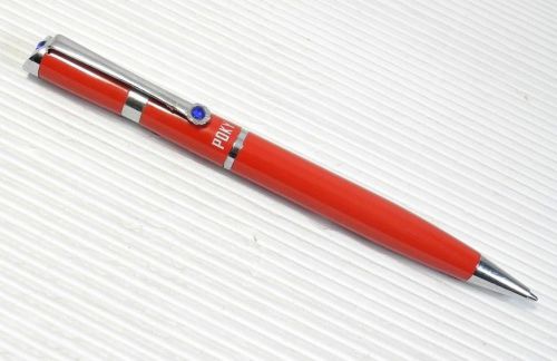 POKY bp 158 ball point pen RED free 2 poky refills ( Parker style ) BLACK ink
