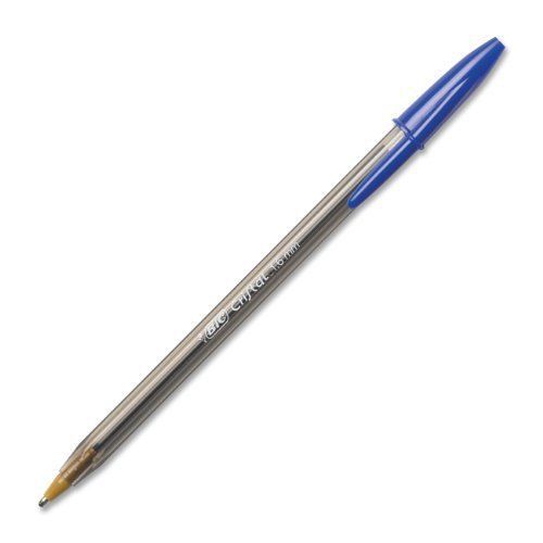 Bic Cristal Ballpoint Pen - Bold Pen Point Type - 1.6 Mm Pen Point (msb11be)
