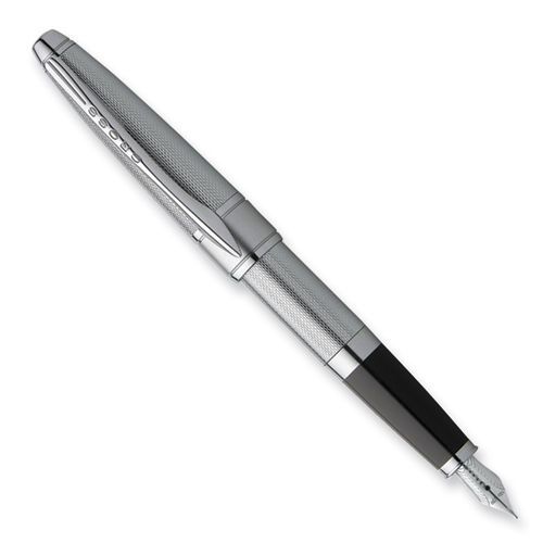 Apogee chrome fountain pen for sale