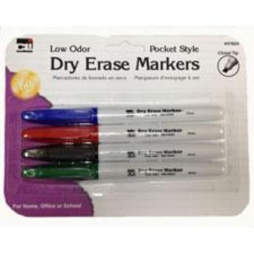 Charles Leonard Dry Erase Markers Pocket Style