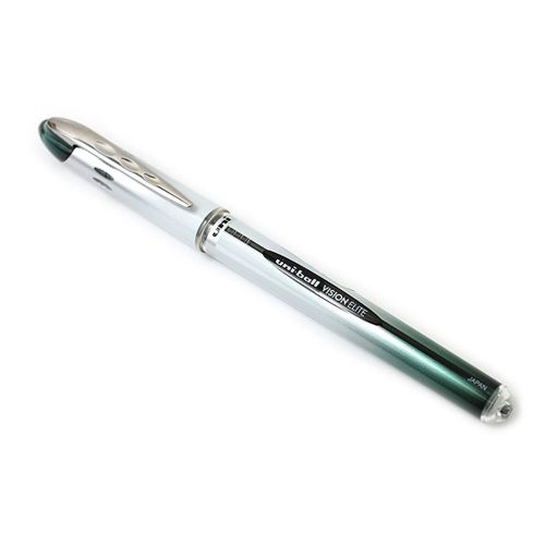 Uni-ball vision elite blx rollerball pen bold 0.8mm green ink 1-pen for sale