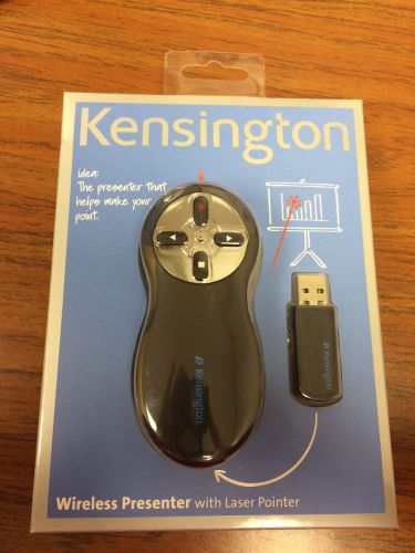 Kensington wireless presenter with laser pointer (batteries included) for sale