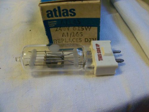 Projector bulb lamp HALOGEN A1/265 240V 625W replaces DZV  GY9.5 G17Q ..... 9