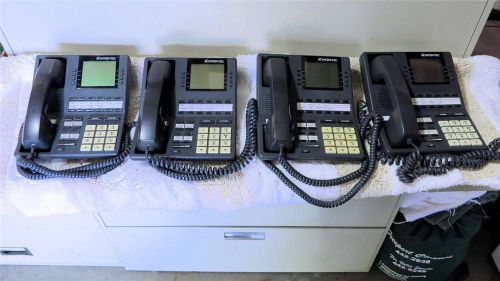 Inter-tel axxess 550.4500 executive display phones, four-(4) total for sale