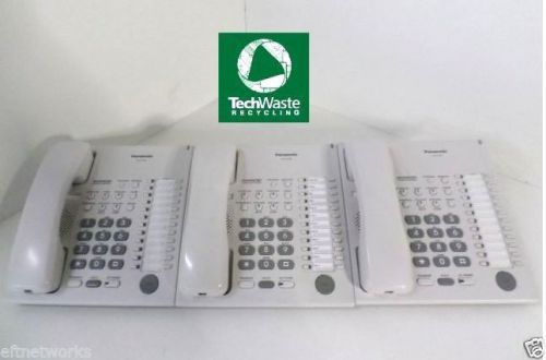 LOT OF 3 PANASONIC KX-T7720  ADVANCED HYBRID TELEPHONES T3-D12