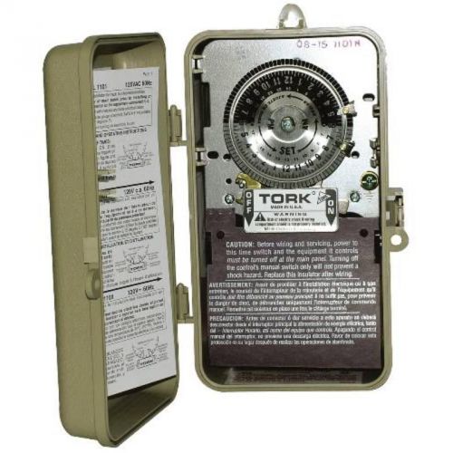 Time Switch Indoor/Outdoor 24 Hour Double Pole 1104B-P TORK 1104B-P 786261100429
