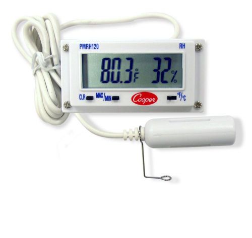 New cooper-atkins pmrh120-0-8 digital panel thermometer for sale