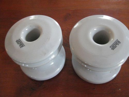 30 pieces Santana Brasil ceramic electrical insulators porcelain Brazil