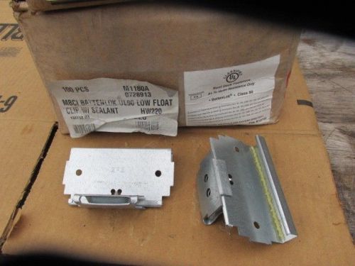 100 SFS Intec standing seam steel roof clips Battenlok HS MBCI 272904 SURPLUS