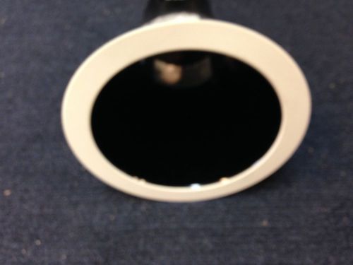 Lightolier  Black Diffuse White Flange Reflector Trim - A7701BKW