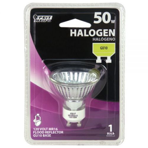 4 psc feit electric  50 watt halogen bulbs mr16 reflector with a g10 base. for sale