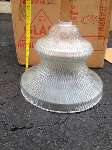 American pole manufacturing company glass street light cover item #4091 for sale