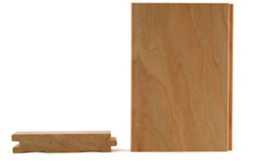 Cherry Select &amp; Better Hardwood Flooring - Solid 3/4&#034; Thick x 4&#034; Wide Plank