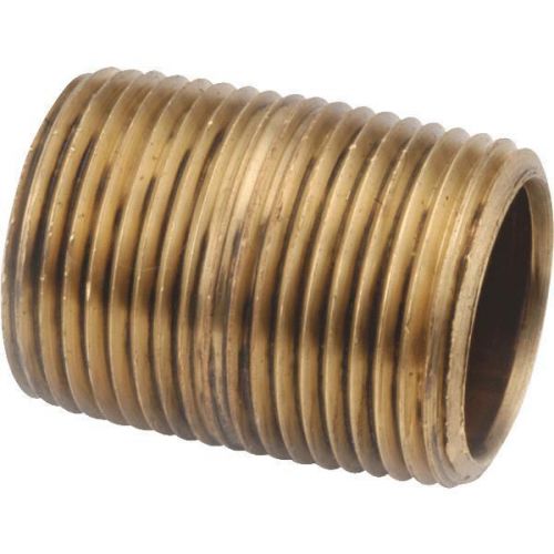 Anderson metals corp inc 38300-20 red brass nipple-1-1/4xcls red brs nipple for sale