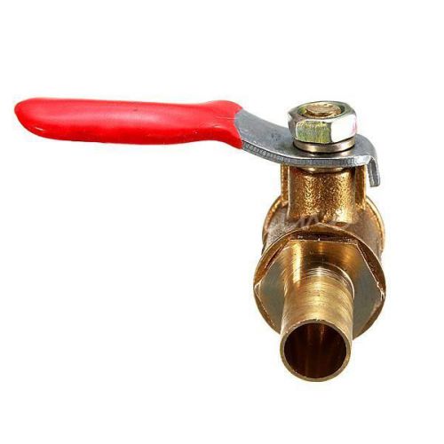Brass ball valve full port crimp shut-off valves for pex tubing 1/4&#034; pex 4.7 cm for sale