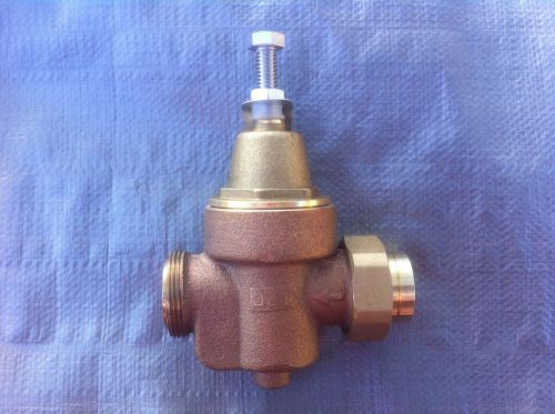 New bronze watts n55bum1 3/4&#034; water pressure reducing valve with optional union for sale