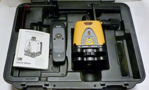 David white ml450n rotary laser level interior package w/remote ml-450n for sale