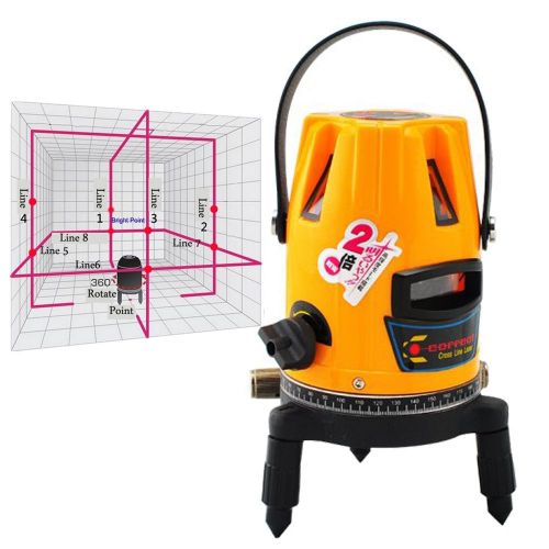 Professional automatic self leveling 5 line 1 point 4v1h laser level highquality for sale