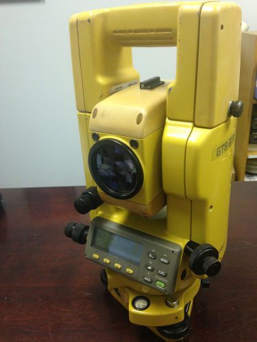 Topcon Total Station GTS-313 Used Surveying Instrument Transit