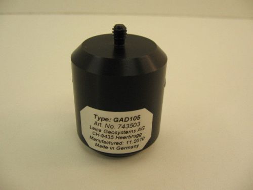 Brand new! leica gad105 mini prism adapter, for prism pole gmp111, surveying for sale