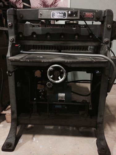 Chandler &amp; Price Craftsman guillotine paper cutter,  30&#034;