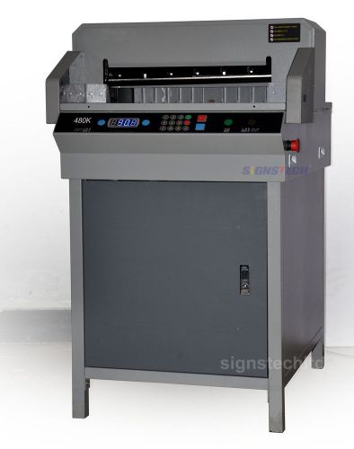 Promotion!! new 480mm 19&#034; paper guillotine cutter cutting machine,electric for sale