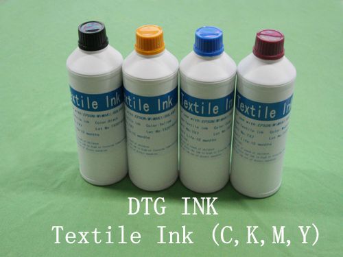 500mlx4 colors dtg ink textile ink direct to garment printers with high quality for sale
