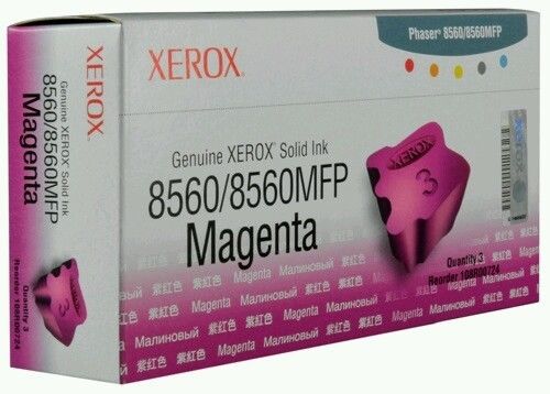 108R00724 Xerox Magenta Solid Ink - Magenta - Solid Ink - Phaser 8560/8560MFP