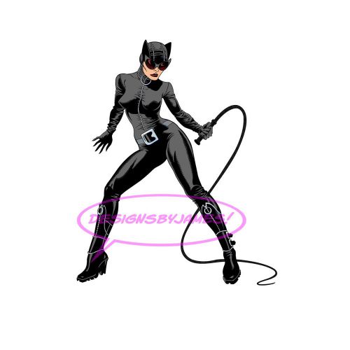 Catwoman Vector Art  Clipart