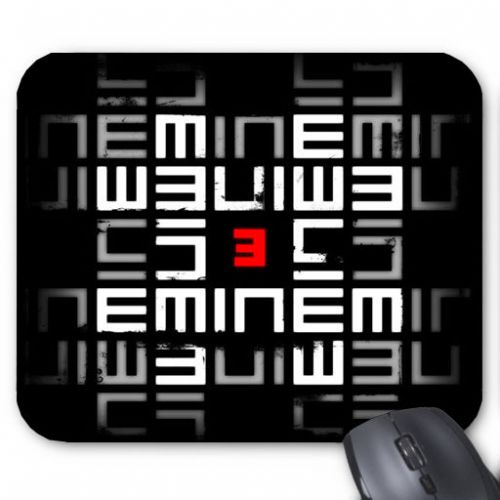 Eminem Shady Rapper Songwriter Logo Mousepad Mouse Pad Mats Gaming Game