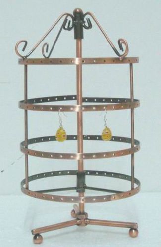 New 144 holes rotating earrings display stand rack holder