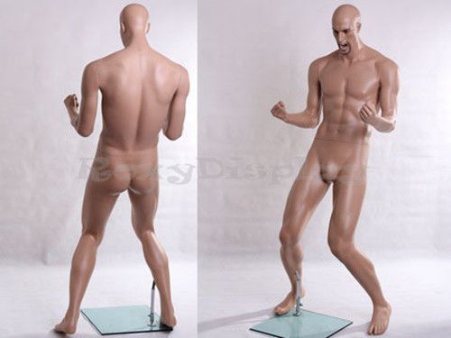 Male Fiberglass Realistic Mannequin Dress From Display #MZ-PW1