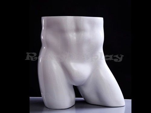 Fiberglass Male Mannequin Dress Form Display Torso Half Body #MZ-TB2