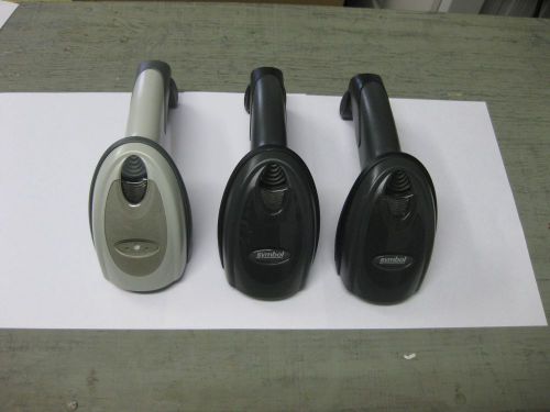 (lot of 3) motorola symbol ds6707 barcode scanners for sale