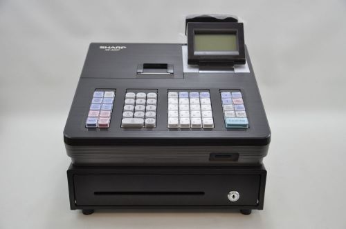 Sharp XE-A207 Menu Based Control System LCD Cash Register | SD Card Compatible