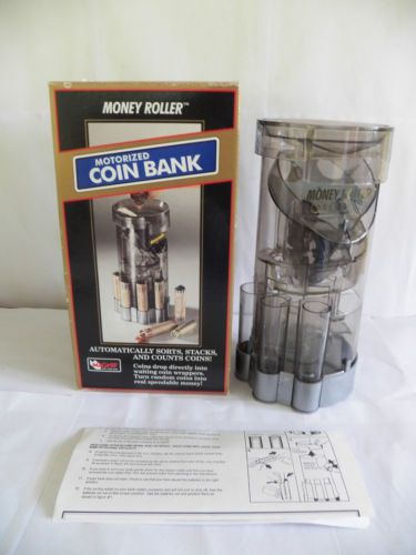 Magnif Working Automatic Motorized Coin Bank Money Roller in Box
