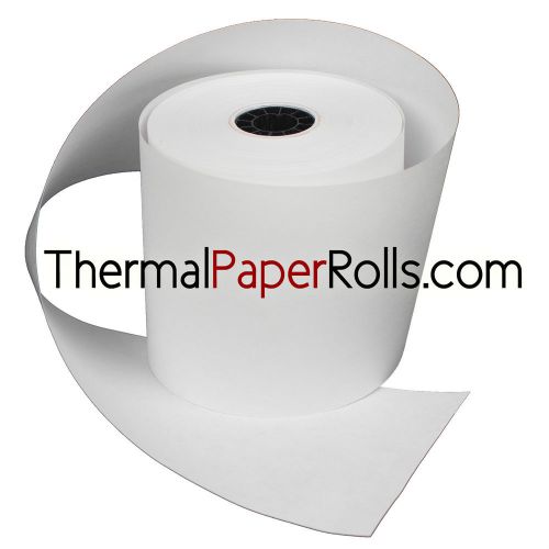 3 1/8&#034; x 220&#039; Thermal Receipt Paper Rolls, 50 rolls minimum