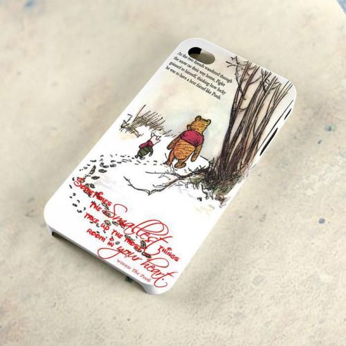 Winnie The Pooh Disney Cartoon Quote A21 Cover iPhone And Samsung Galaxy Case