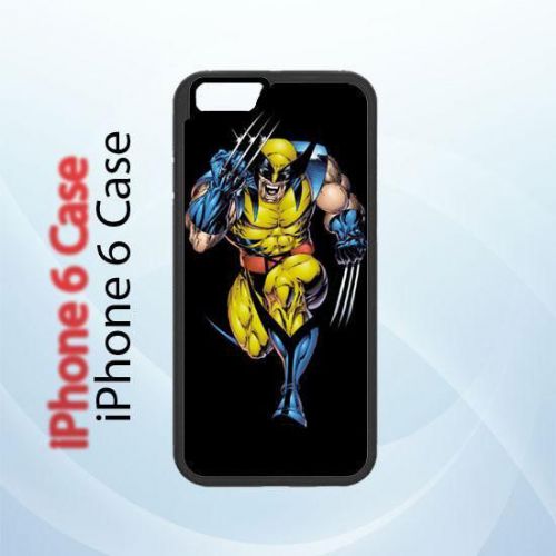 iPhone and Samsung Case - Wolverine Marvel Comic Black Cover