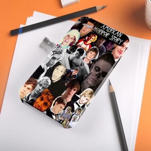 Evan Peters American Horror Story Collage Sexy iPhone A108 Samsung Galaxy Case