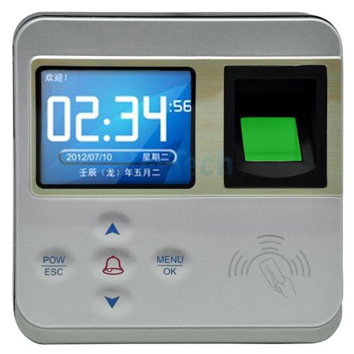 M-f211 2.4&#034; tft screen fingerprint time attendance recorder access control for sale