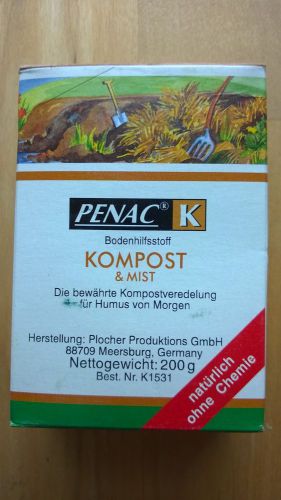penac K fur kompost &amp; mist, das naturgerechte mittel,200 g