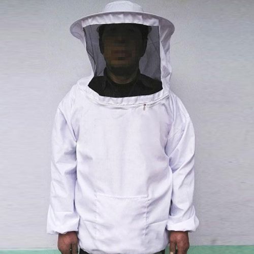 Beekeeping Protective Jacket Veil Smock Equipment Bee Keeping Hat Sleeve Suit