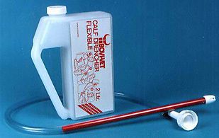 Calf oral fluid feeder esophageal  bovi-drencher  2lt for sale
