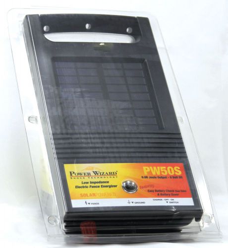 Power Wizard 0.06 Joule Solar Fence Charger PW50S