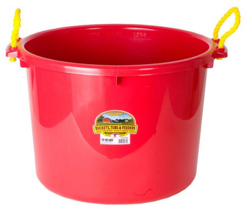 Miller Manufacturing P-SB70-RED 1.75 Bushel Red  Muck Bucket