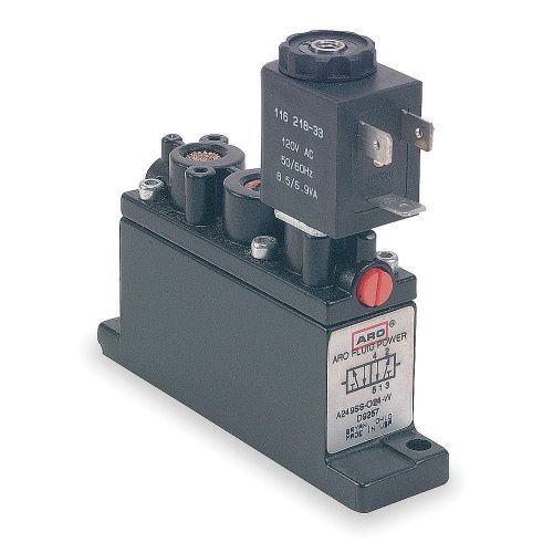 Solenoid air control valve, 1/4 in, 120vac a249ss-120-a for sale